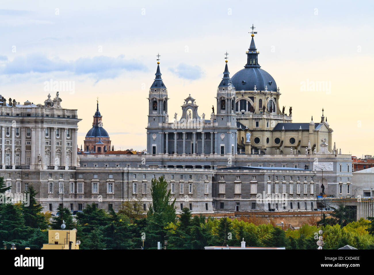 Almudena Cathedral, Madrid, Spain Stock Photo