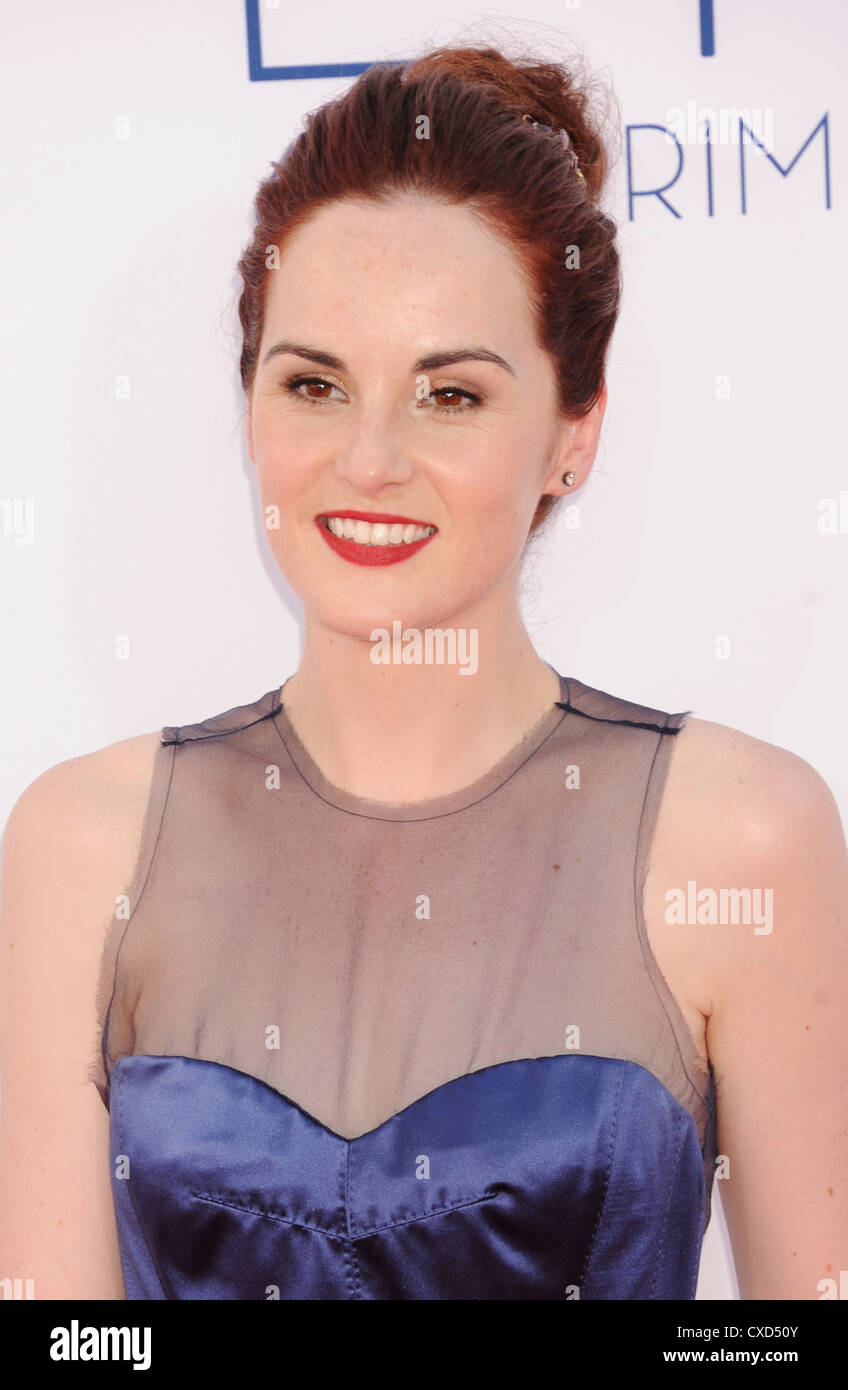 MICHELLE DOCKERY UK film and TV actress in September 2012. Photo