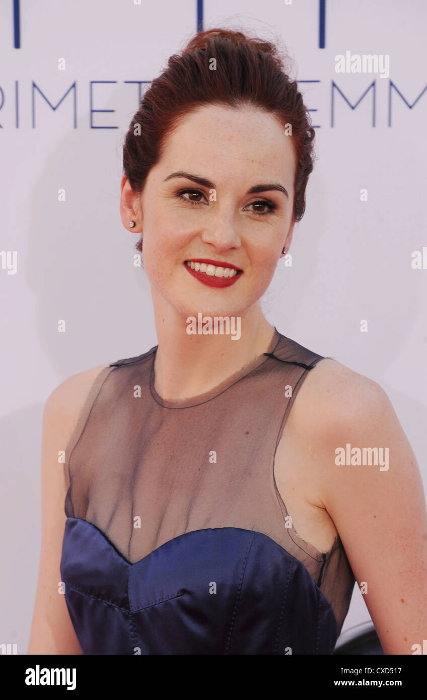 MICHELLE DOCKERY UK film and TV actress in September 2012. Photo