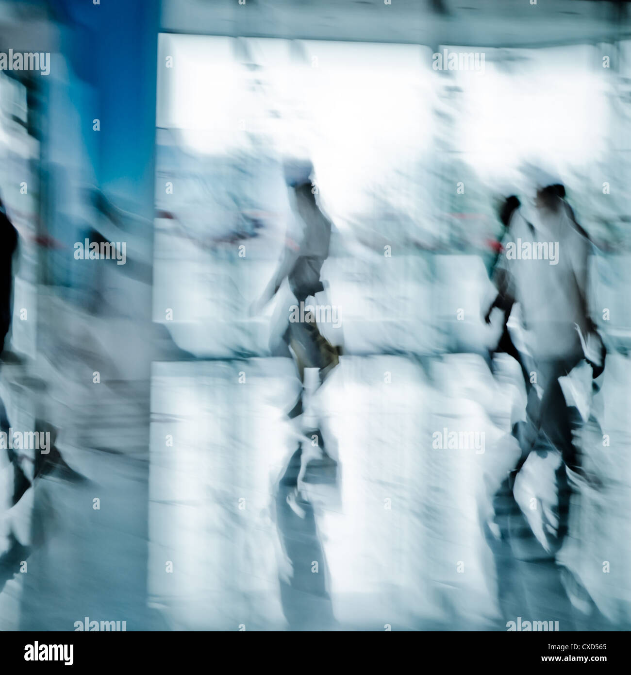 city business people abstract background Stock Photo - Alamy