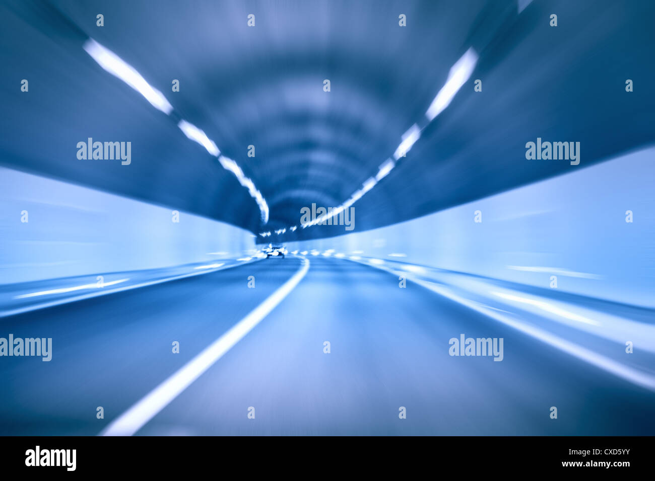 tunnel background Stock Photo