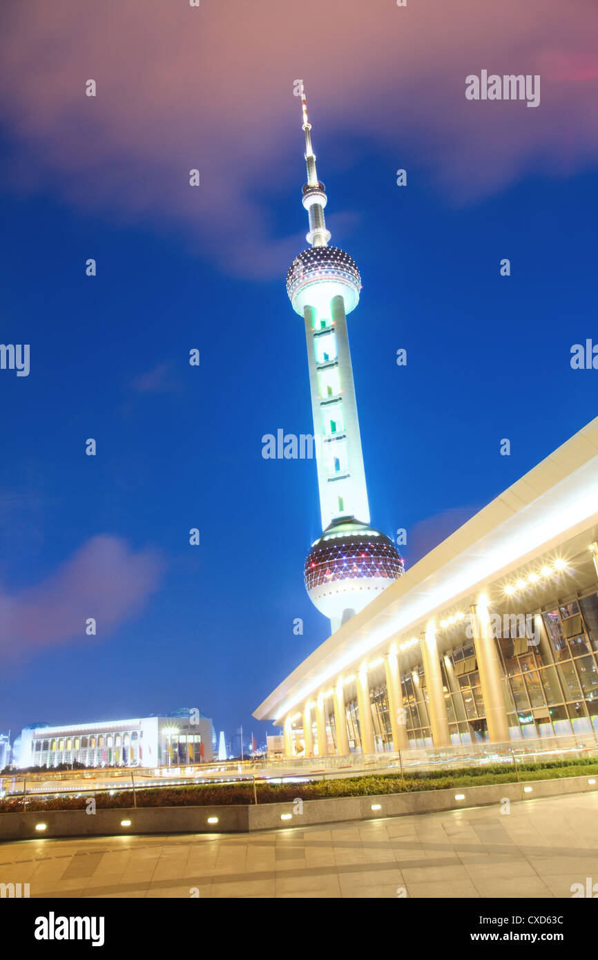 oriental pearl tower Stock Photo