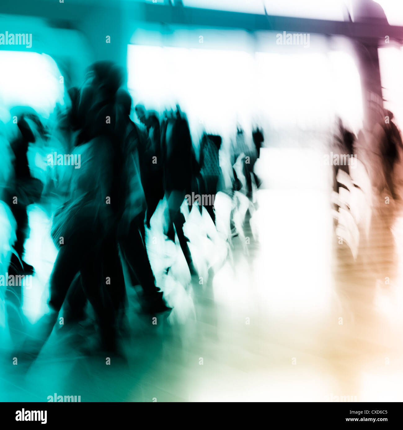 city business people abstract background Stock Photo - Alamy