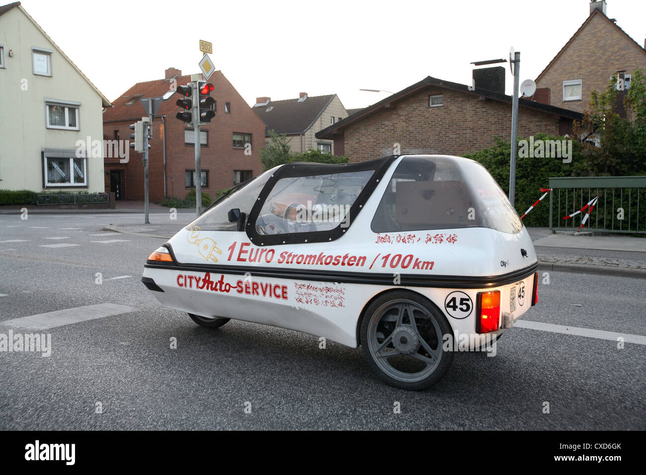 Kiel, electric car Stock Photo Alamy