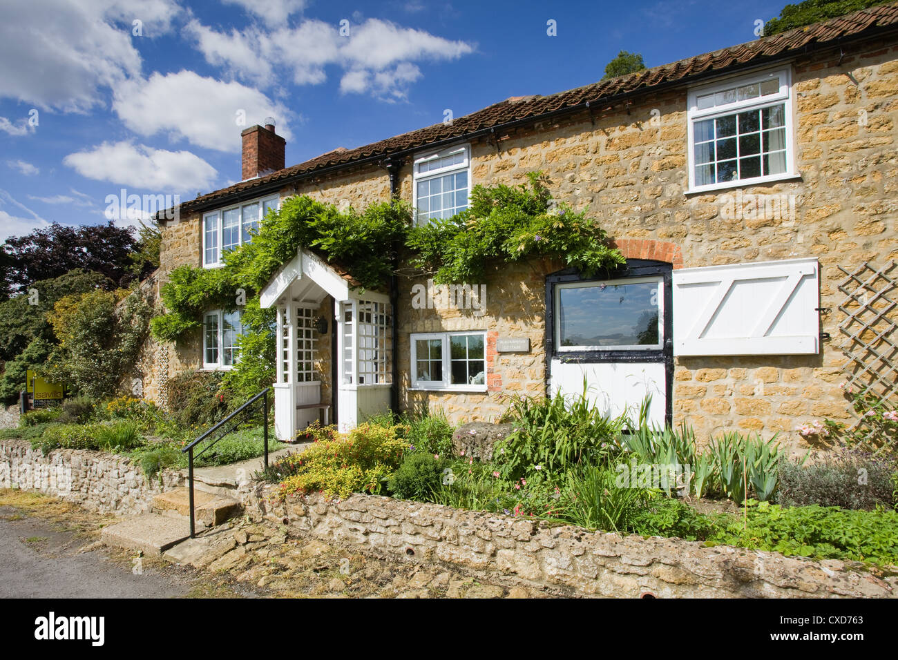 Blacksmith's Cottage in Tealby village in the Lincolnshire Wolds Area of Outstanding Natural