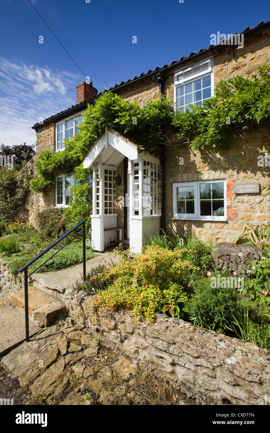 Blacksmith's Cottage in Tealby village in the Lincolnshire Wolds Area of Outstanding Natural