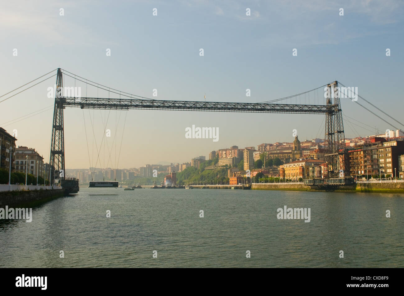 Puente Colgante or Vizcaya Bridge, Spain Stock Photo