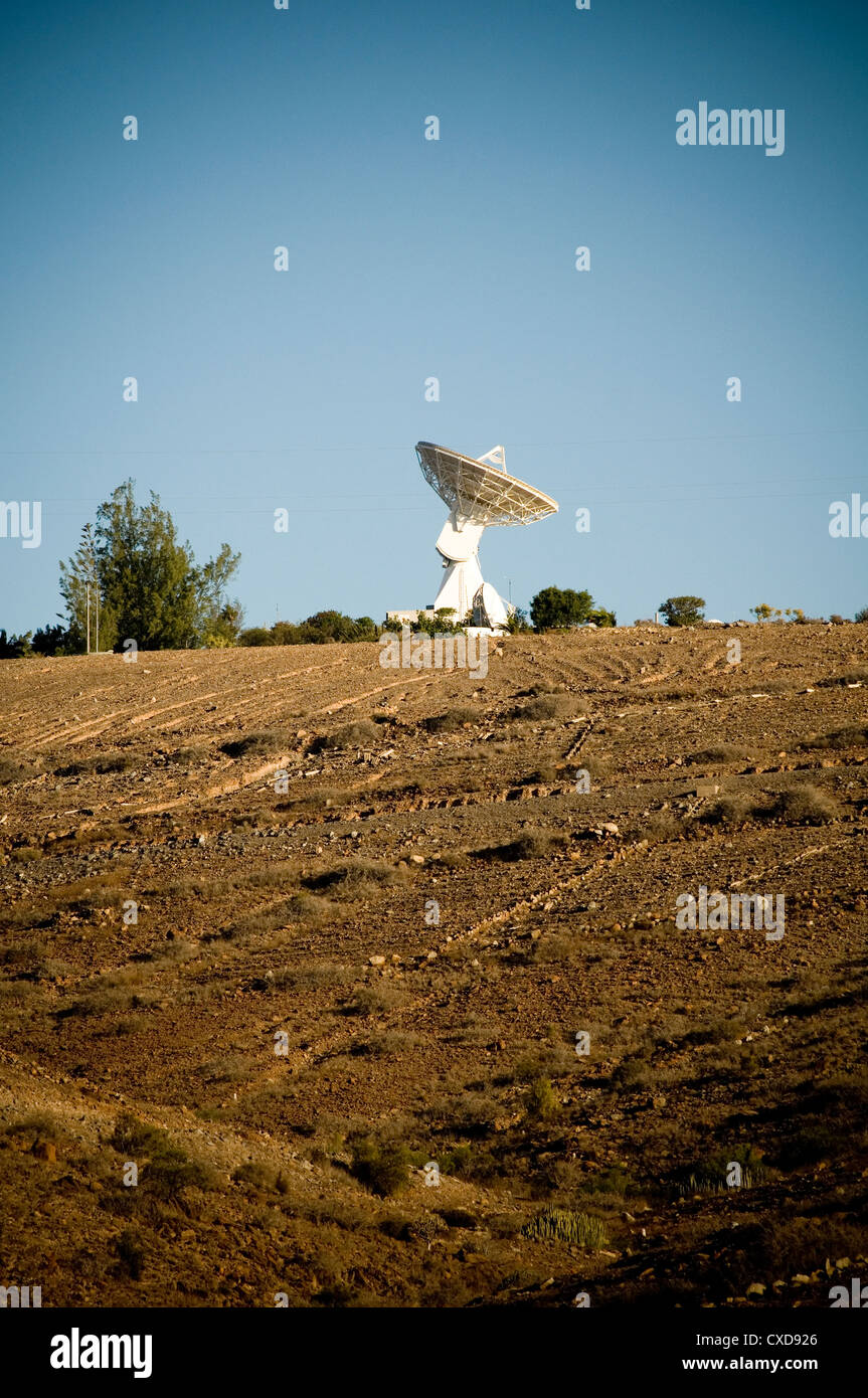 satellite tracking dish communication