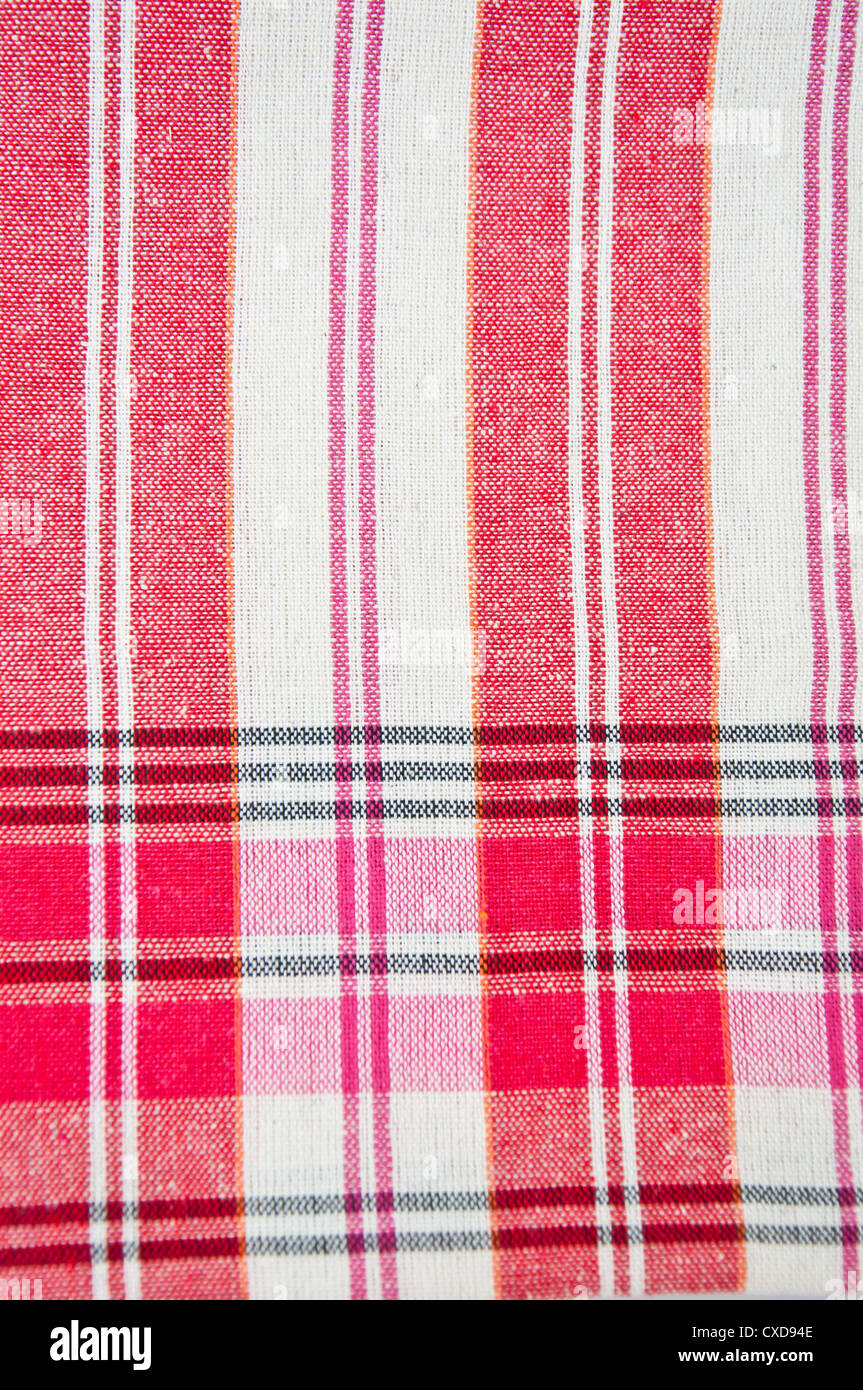 Design Of Thai Silk Fabric Stock Photo Alamy