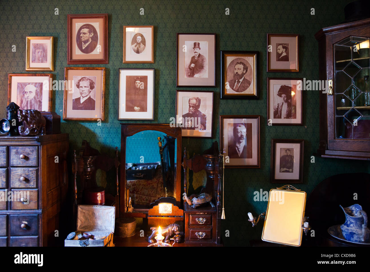 The home of sherlock holmes in london hires stock photography and