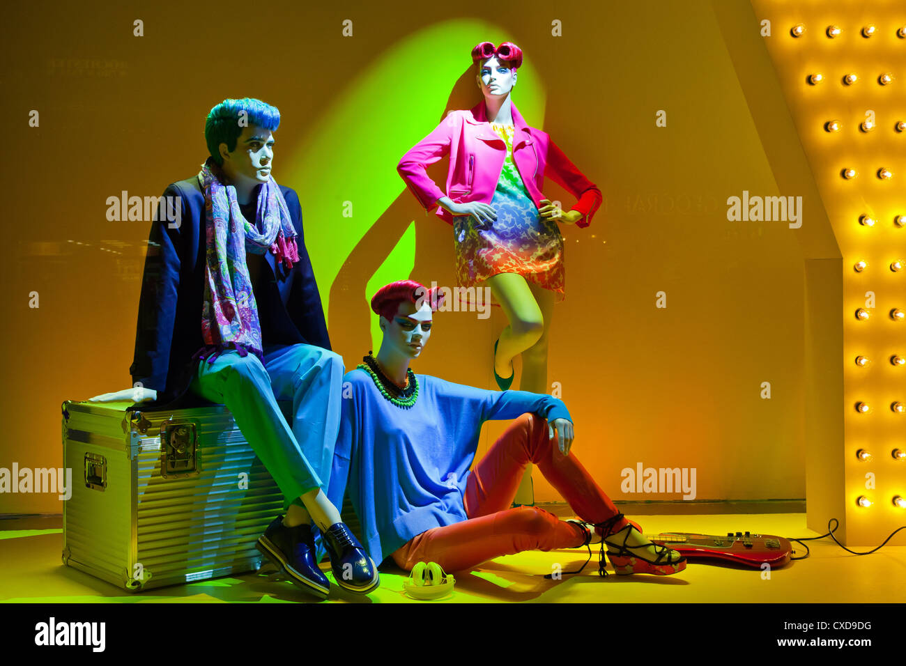 UK, London, a shop window of a store in the city center Stock Photo