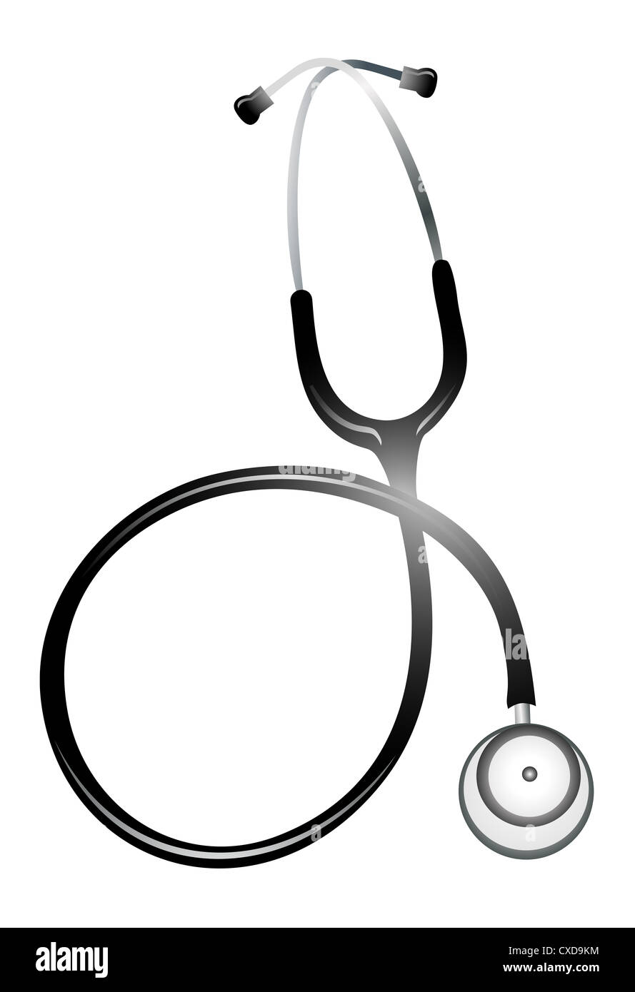 Stethoscope, vector illustration Stock Photo Alamy