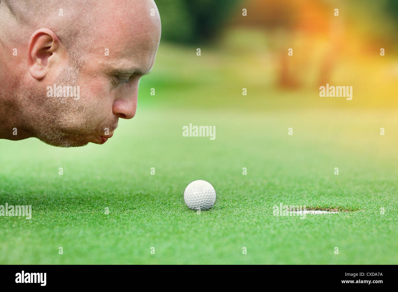 Golf club green hi-res stock photography and images - Alamy