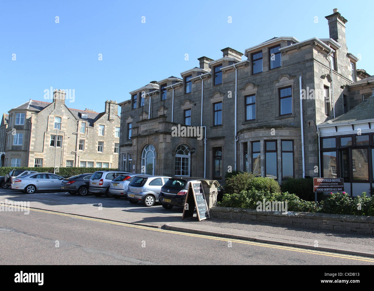 Stotfield Hotel Lossiemouth Scotland September 2012 Stock Photo Alamy
