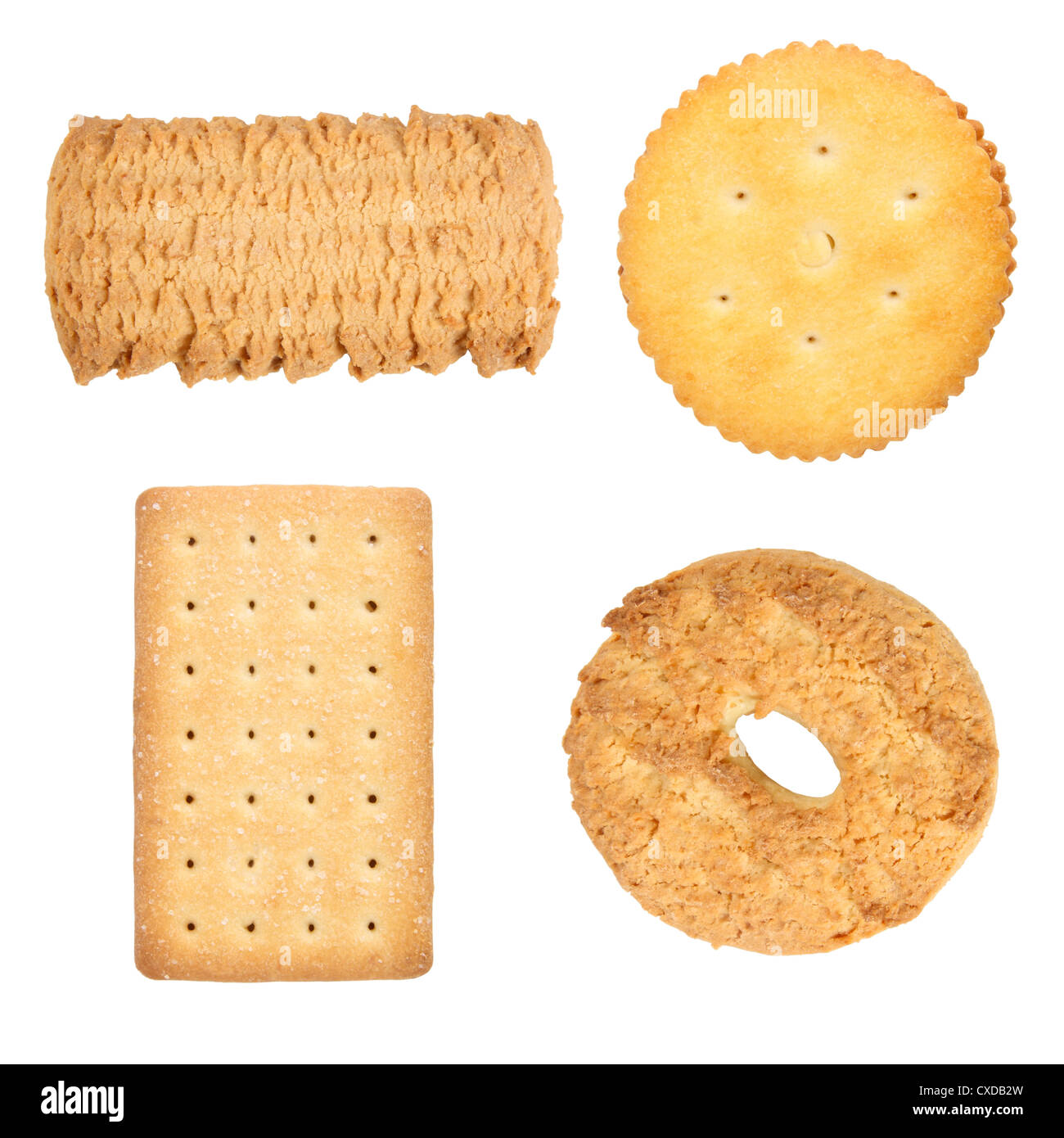 assorted  biscuits Stock Photo