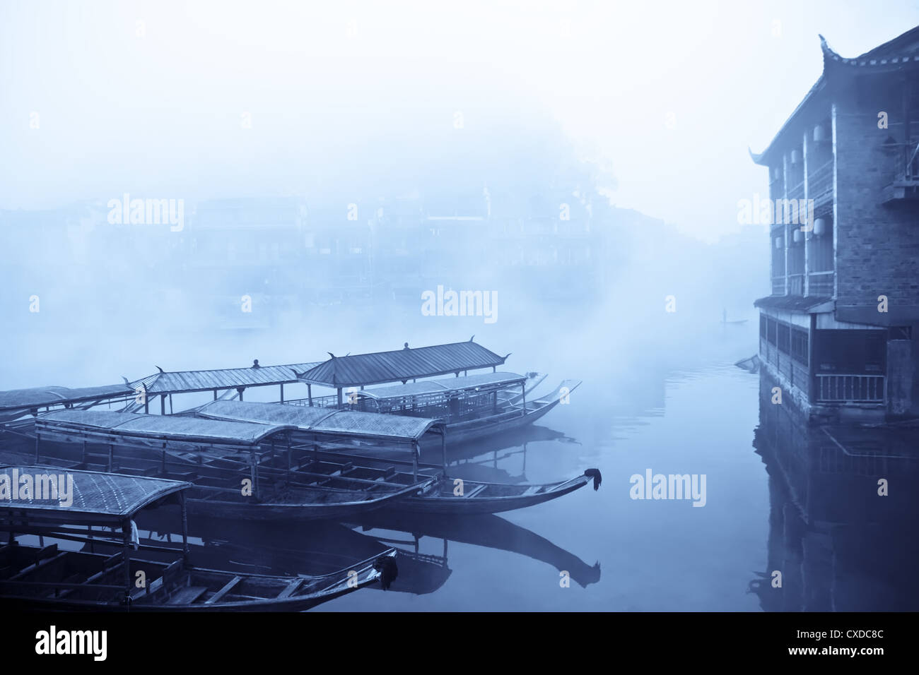 chinese phoenix town Stock Photo