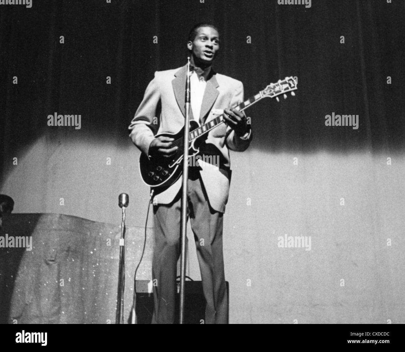 CHUCK BERRY  US rock n roll musician about 1964 Stock Photo
