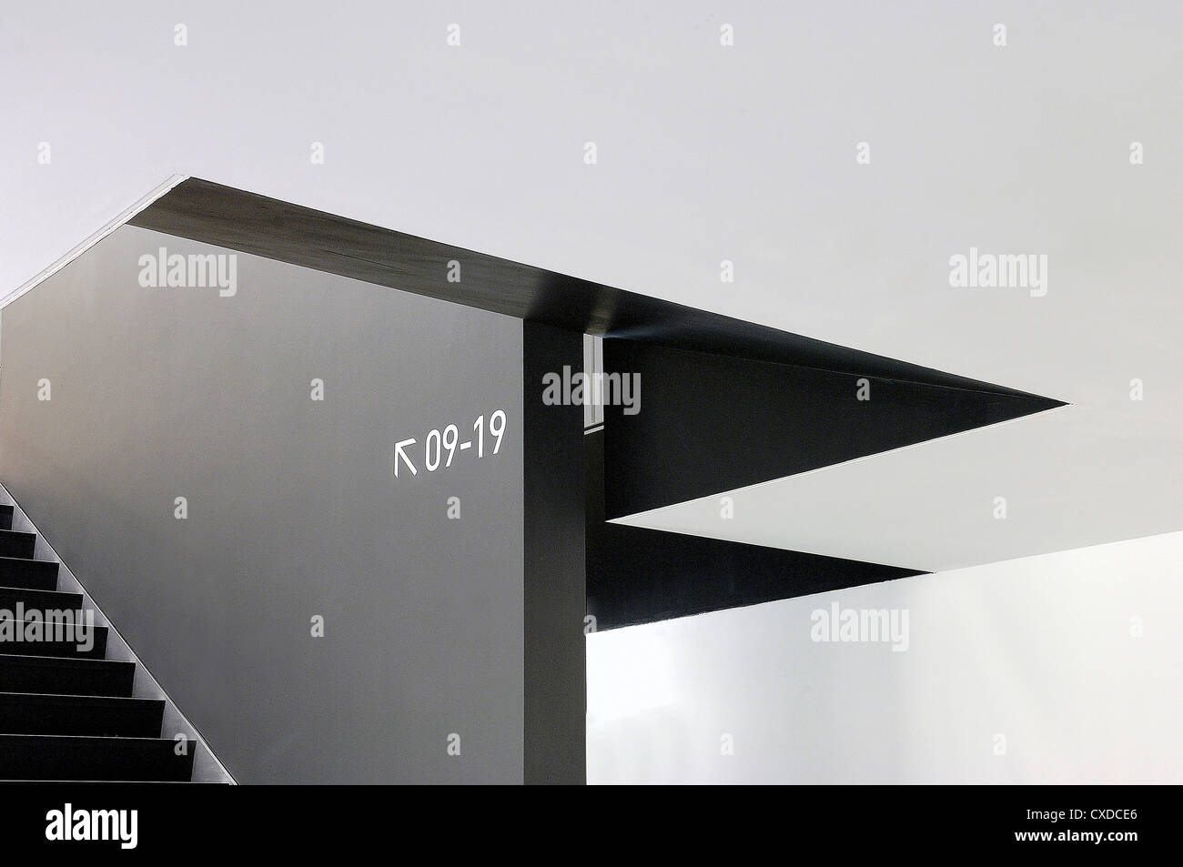 Stairway Ceiling Stock Photo