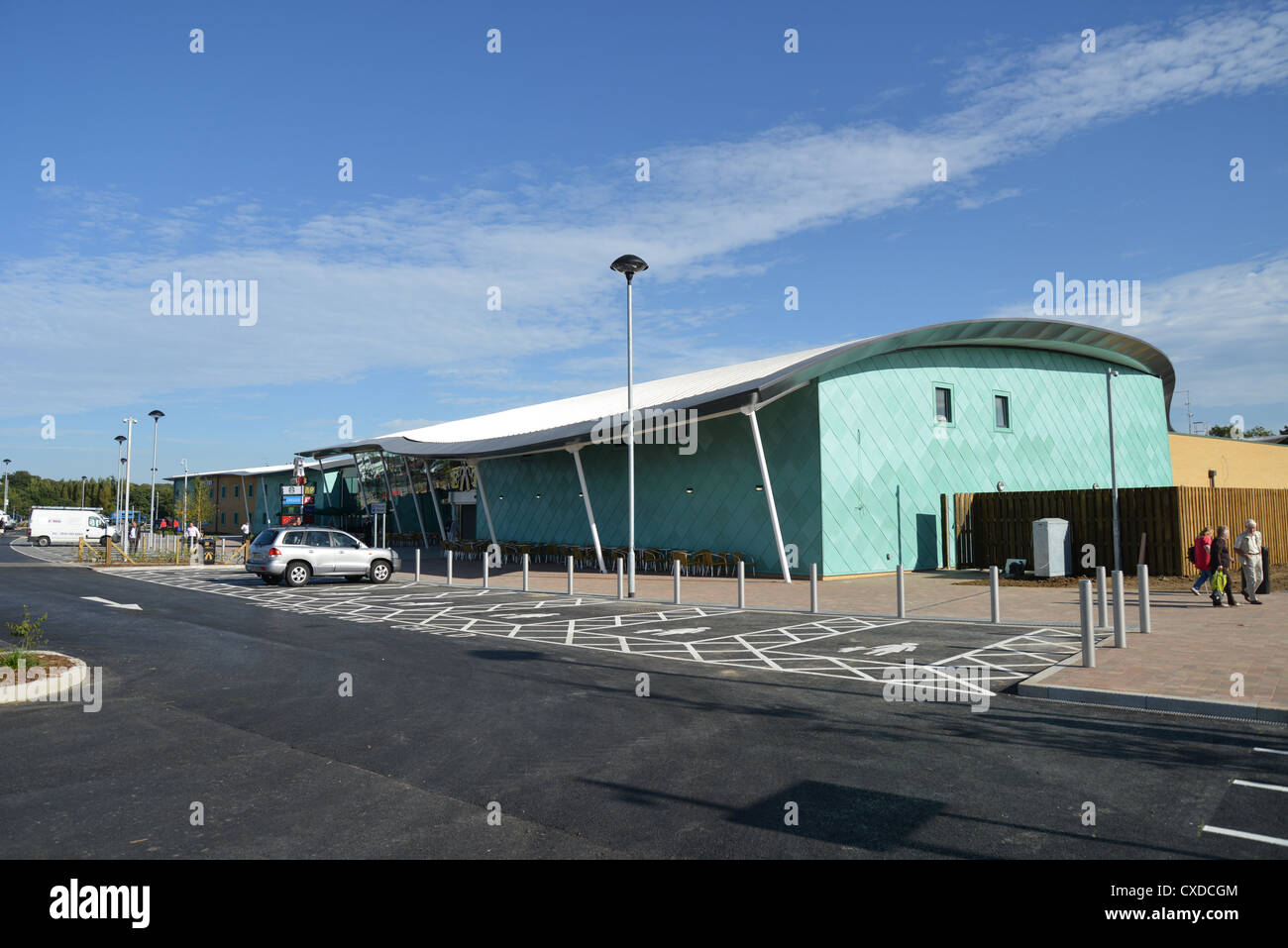 Cobham M25 Motorway Service Area, Cobham, Surrey, England, United