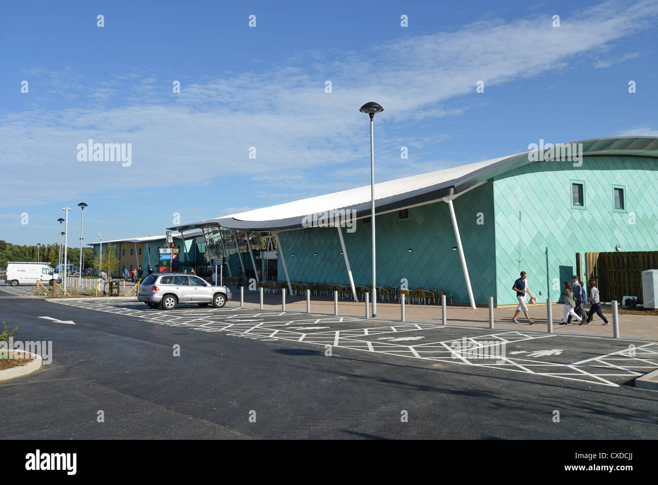 Cobham M25 Motorway Service Area, Cobham, Surrey, England, United