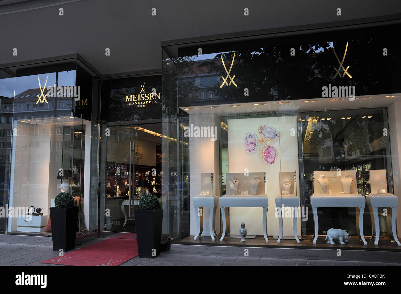 Meissen Boutique Berlin Germany Stock Photo Alamy