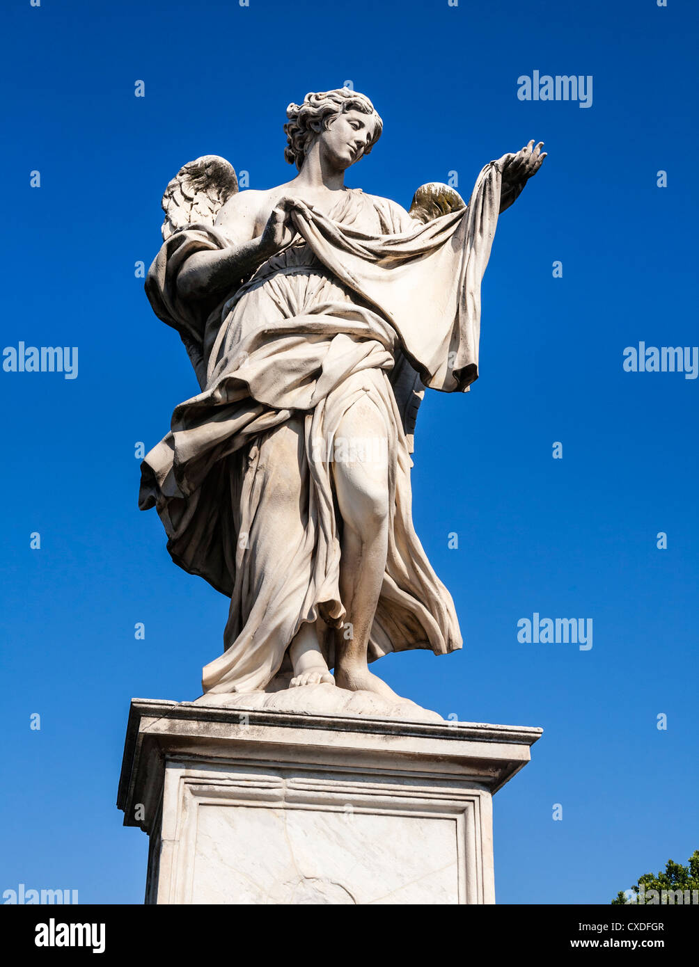 One of Bernini's Angels on the Ponte Sant'Angelo, the bridge across the