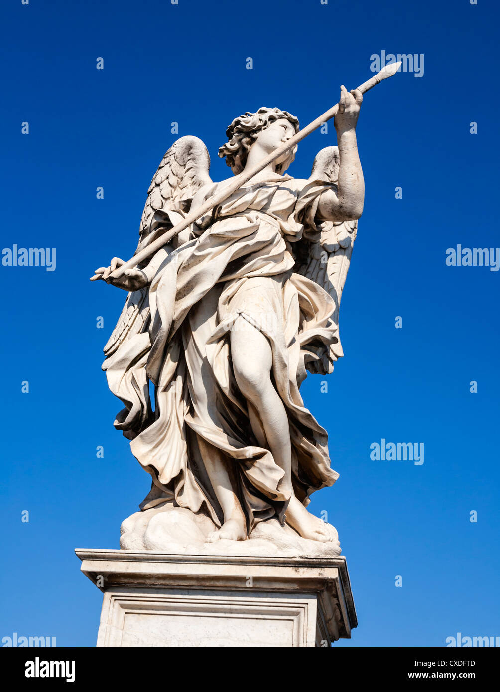 One of Bernini's Angels on the Ponte Sant'Angelo, the bridge across the