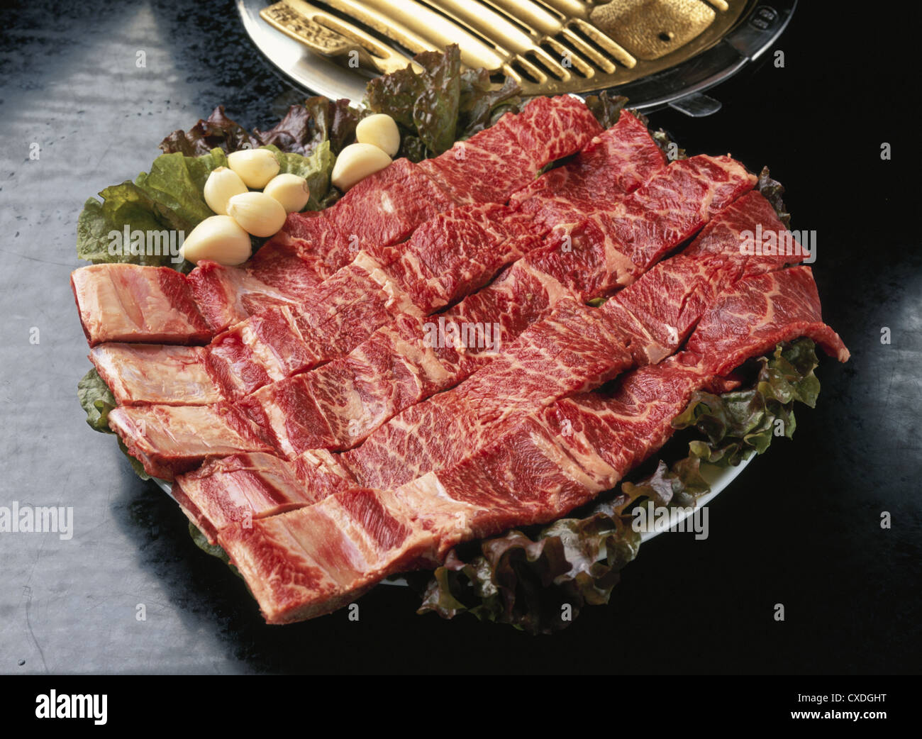 Roast Meat, South Korea Stock Photo Alamy