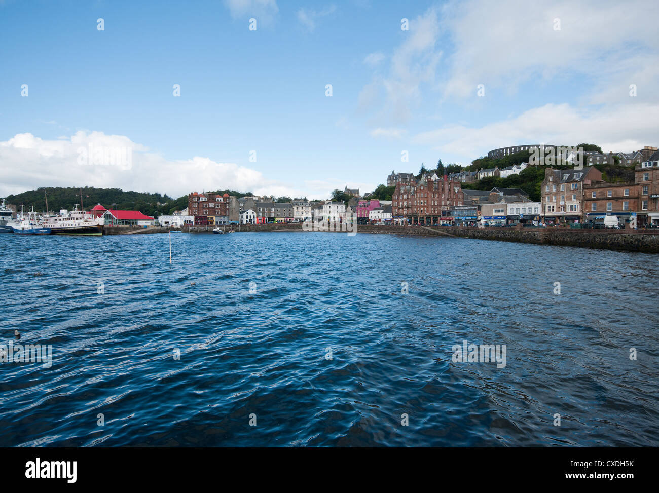 Oban Waterfront Argyll and Bute Scotland Stock Photo Alamy