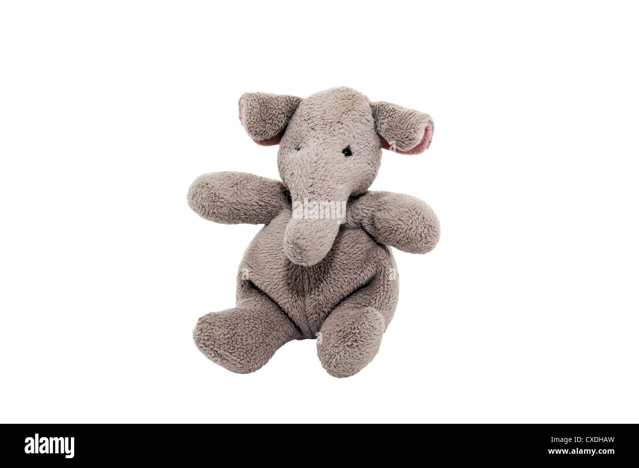 toy elephant isolated on white background Stock Photo - Alamy