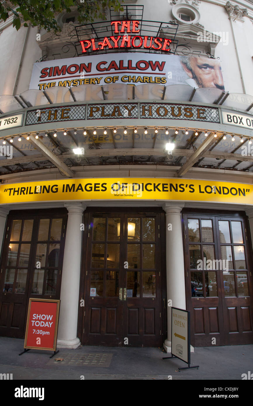 The Playhouse Theatre in Northumberland Avenue, London Stock Photo Alamy