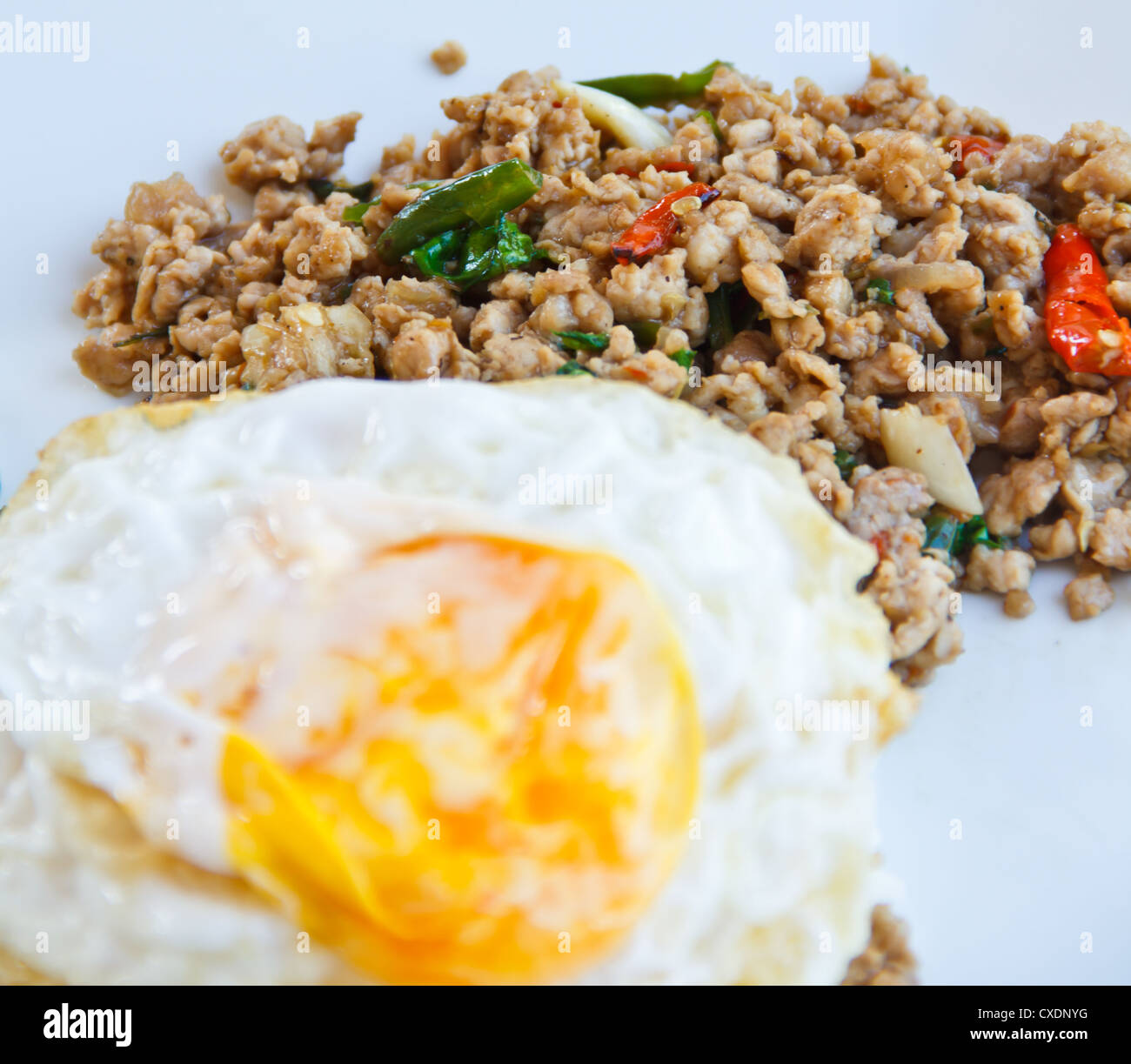 Pad krapow (fried basil) hires stock photography and images Alamy