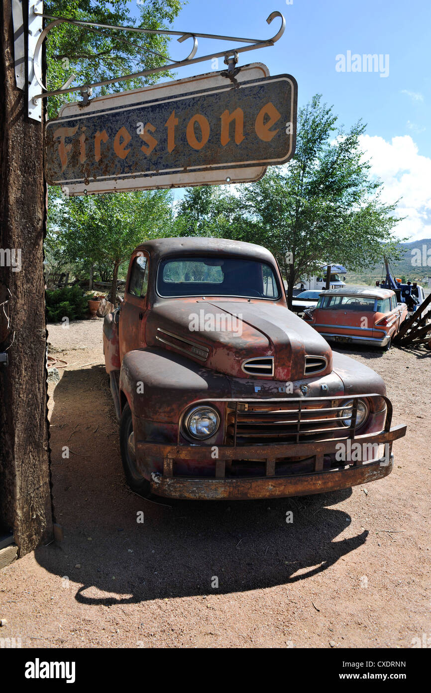 Hackberry General Store & Gas Station, Route 66, Kingman, Arizona Stock
