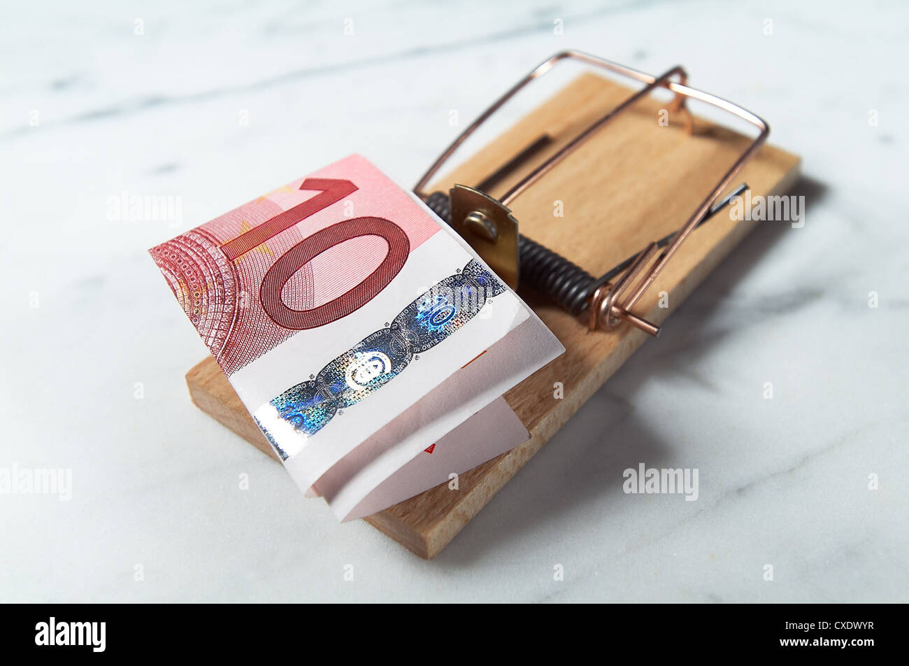 Hamburg, Symbolic Cost trap Stock Photo Alamy