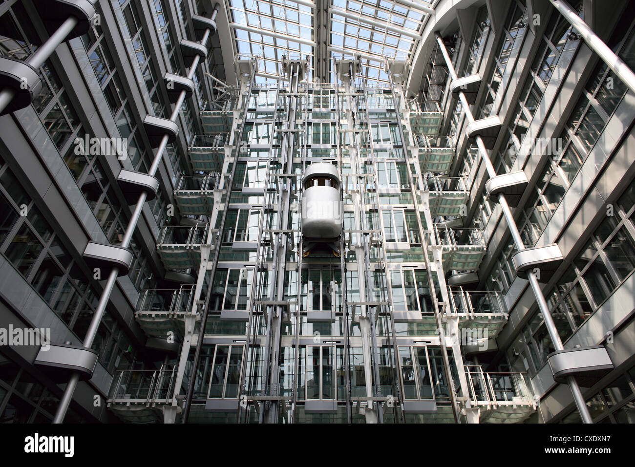 Berlin Lift The Ludwig Erhard Haus Stock Photo 50708147 Alamy