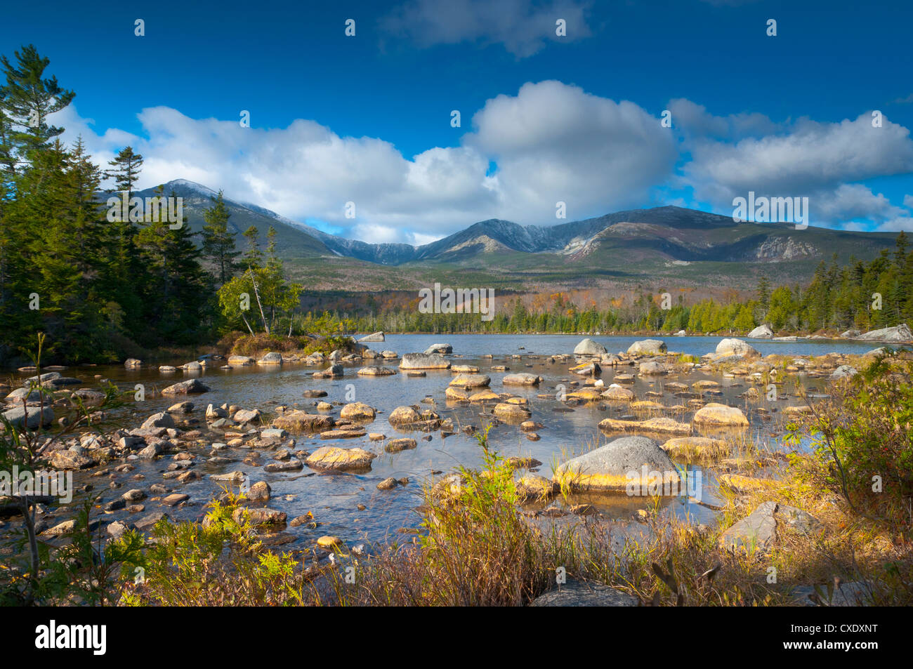 Sandy Stream Pond, Baxter State Park, Maine, New England, United States