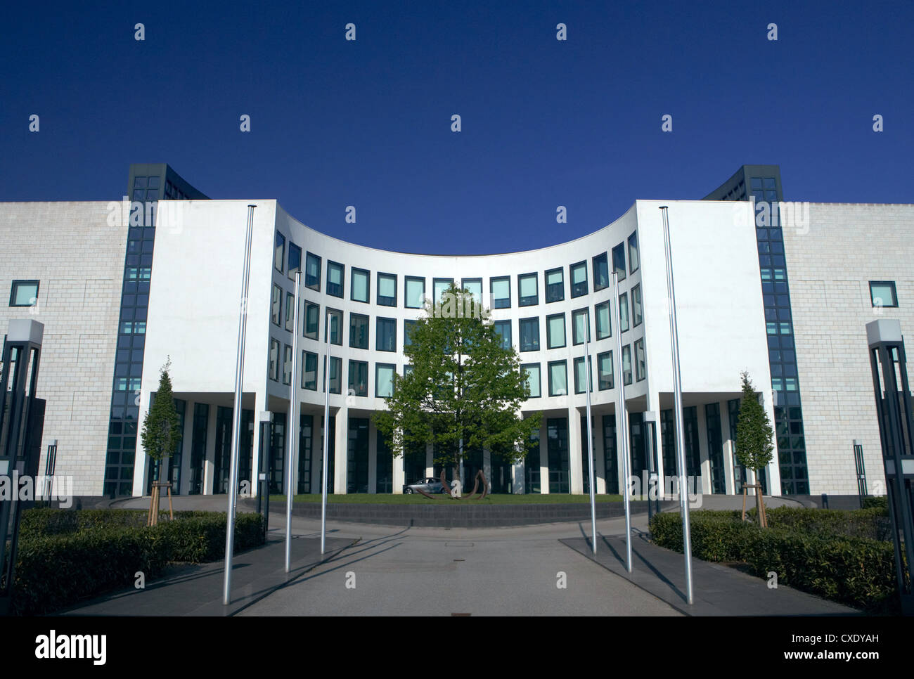 Karlsruhe - The Attorney General, office of the Attorney General Stock Photo
