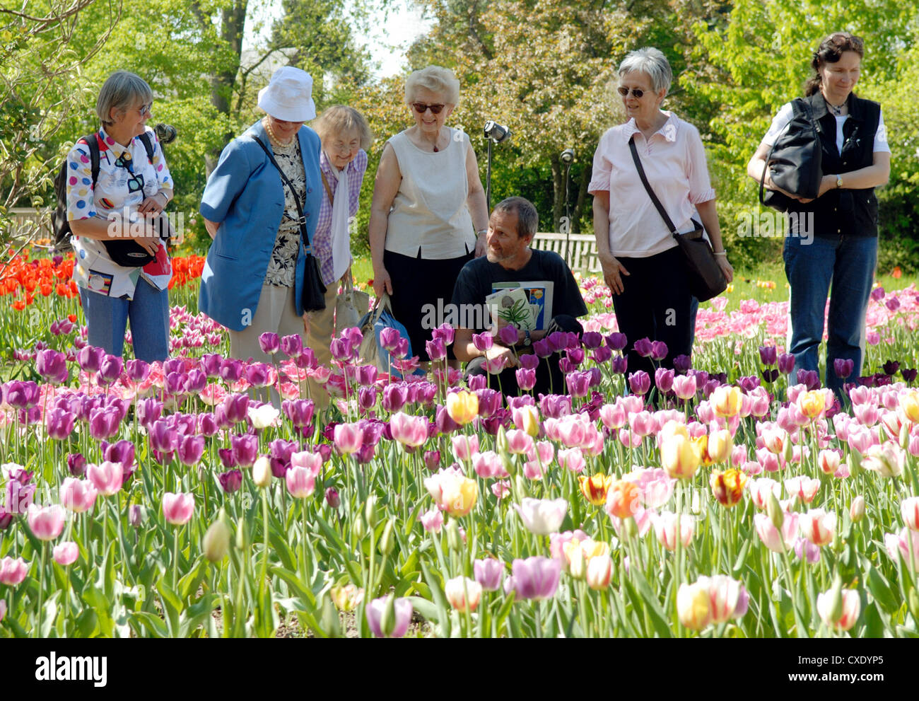 Berlin, the Britz Garden Stock Photo Alamy