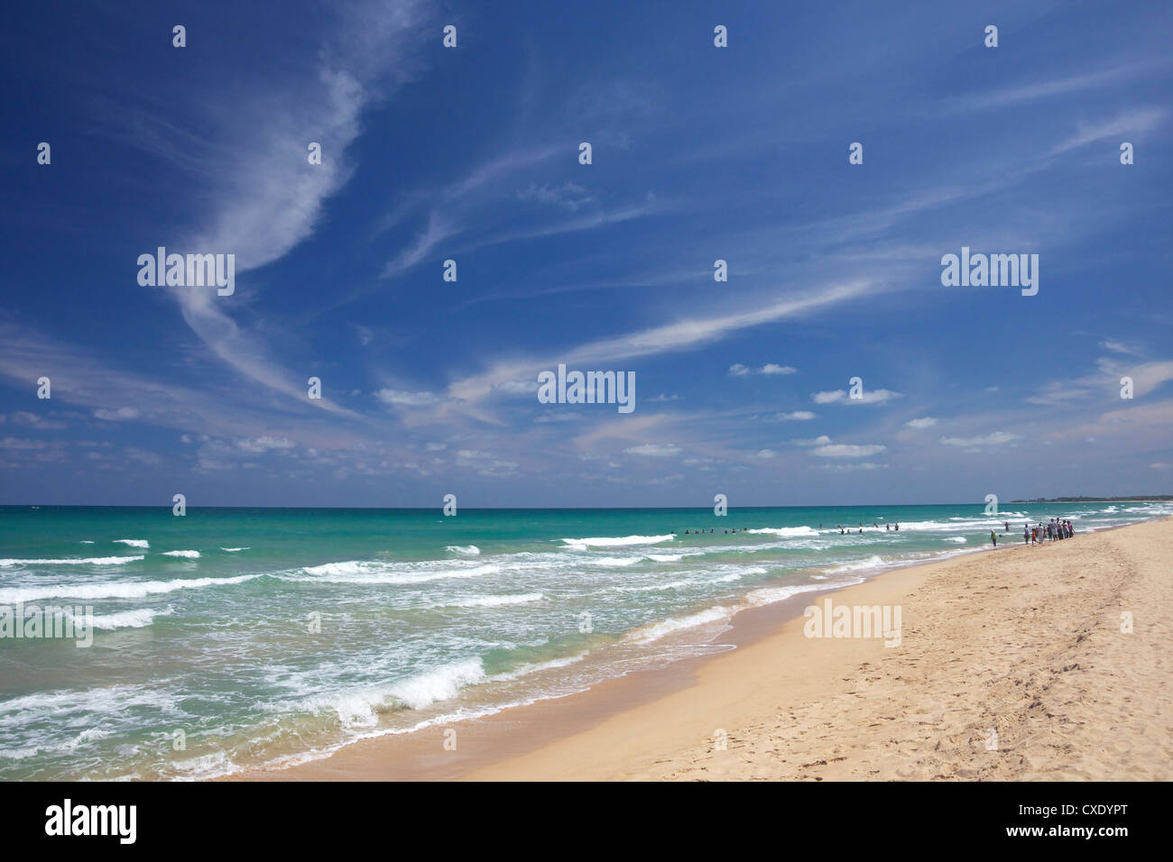 Nilaveli beach and the Indian Ocean, Trincomalee, Sri Lanka, Asia Stock Photo