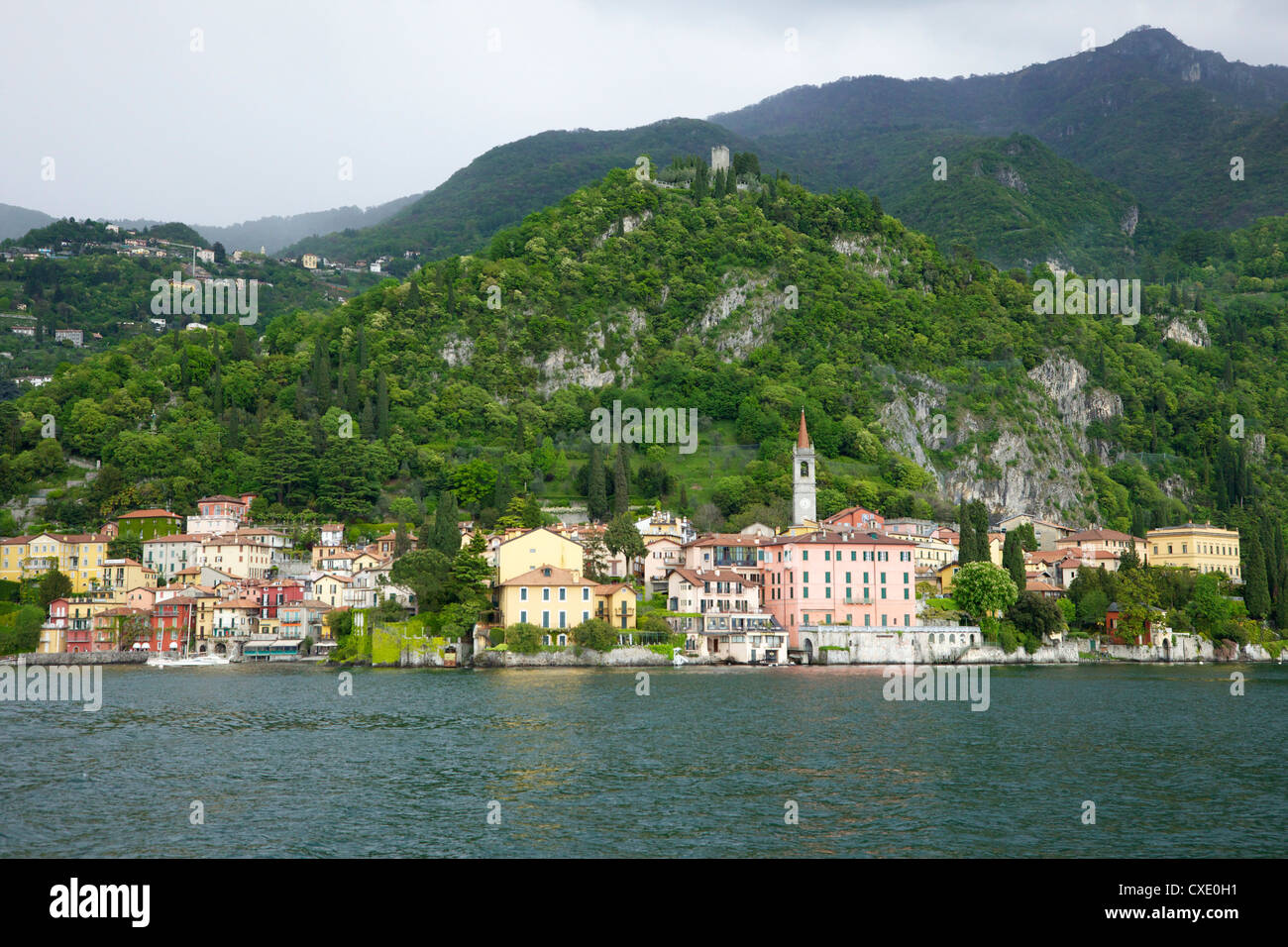 View of Varenna, Lake Como, Lombardy, Italian Lakes, Italy, Europe