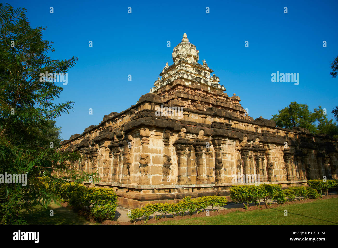 Vaikunta Perumal temple, Kanchipuram, Tamil Nadu, India, Asia Stock Photo