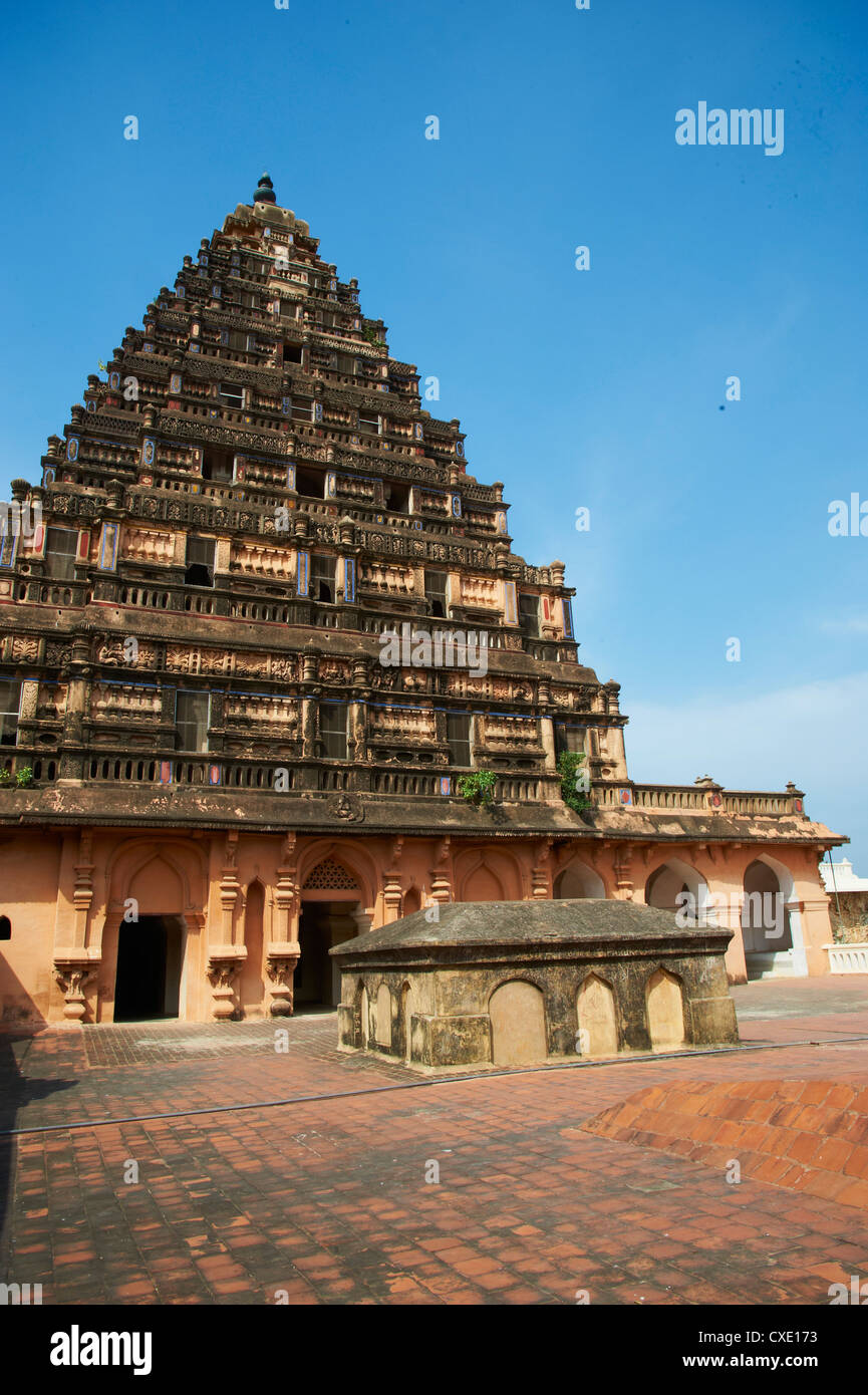 Royal Palace and museum, Thanjavur (Tanjore), Tamil Nadu, India, Asia Stock Photo