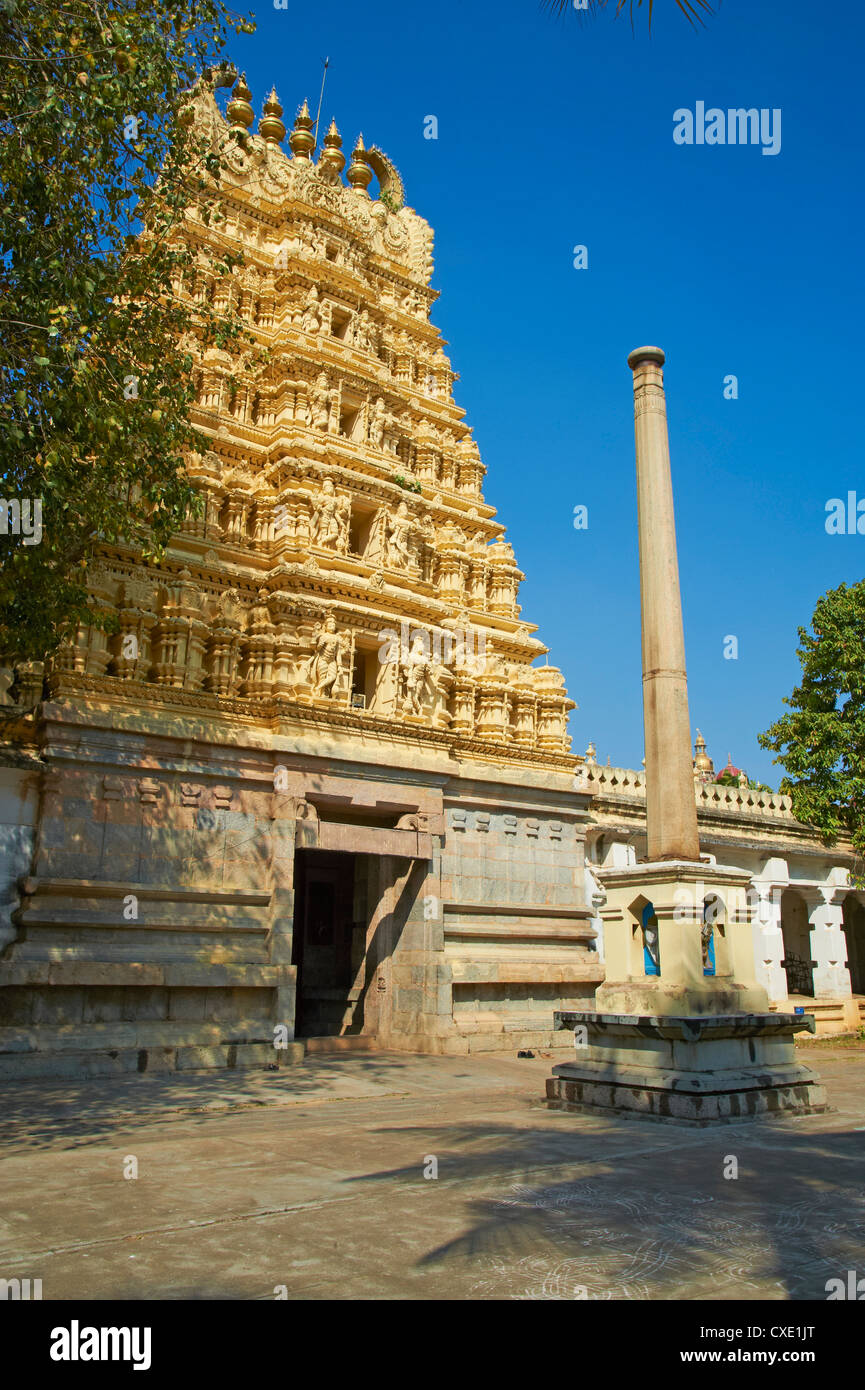 Varahaswami temple, Maharaja's Palace, Mysore, Karnataka, India, Asia Stock Photo