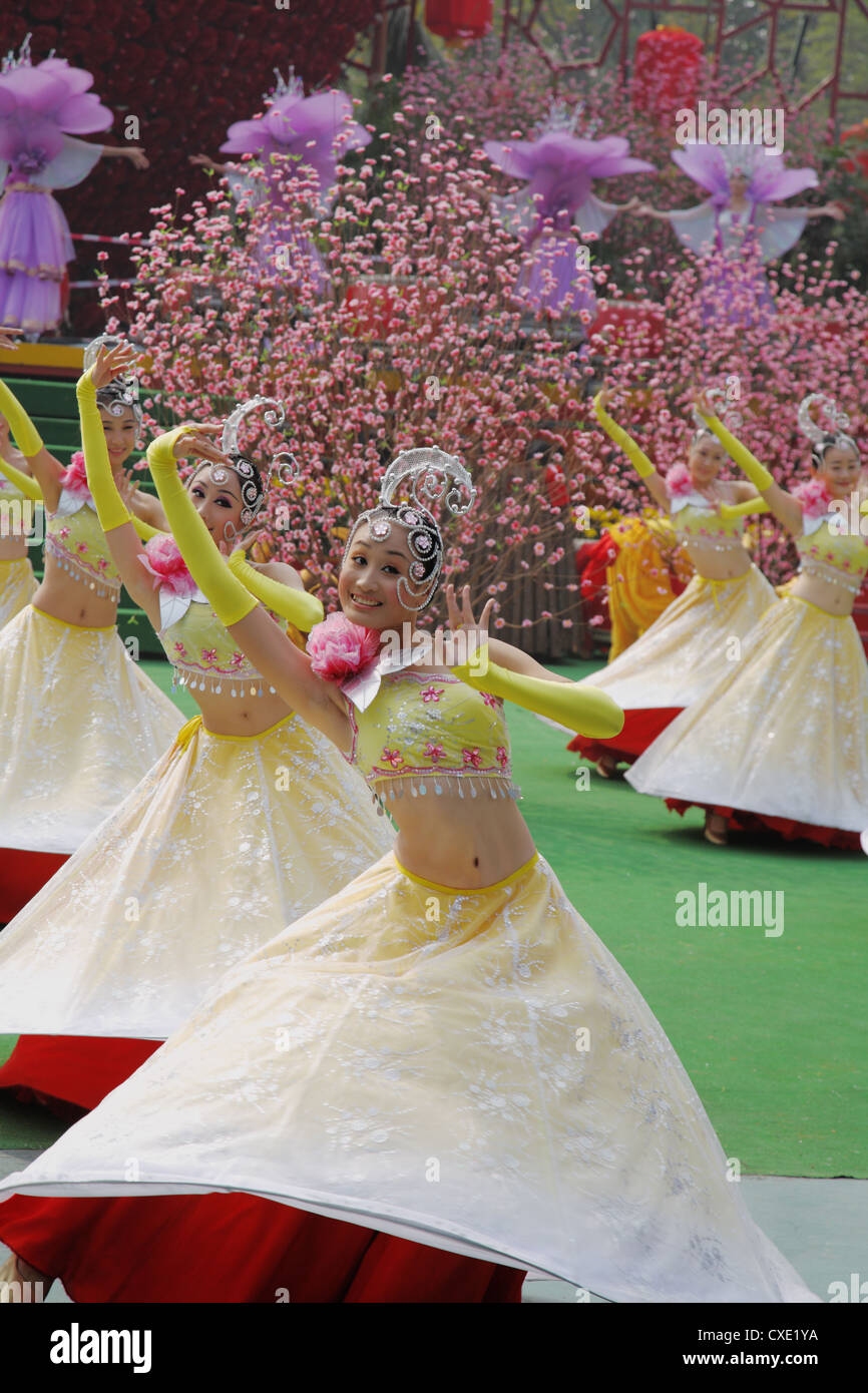 The girls in beautiful costumes Stock Photo - Alamy