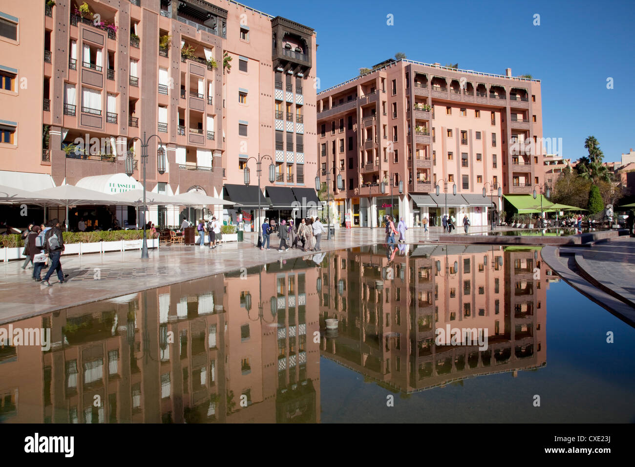 Place du 16 Novembre, Marrakesh, Morocco, North Africa, Africa Stock Photo