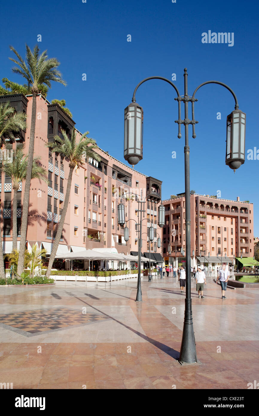 Africa, North Africa, Morocco, Marrakesh, Place du 16 Novembre Stock Photo