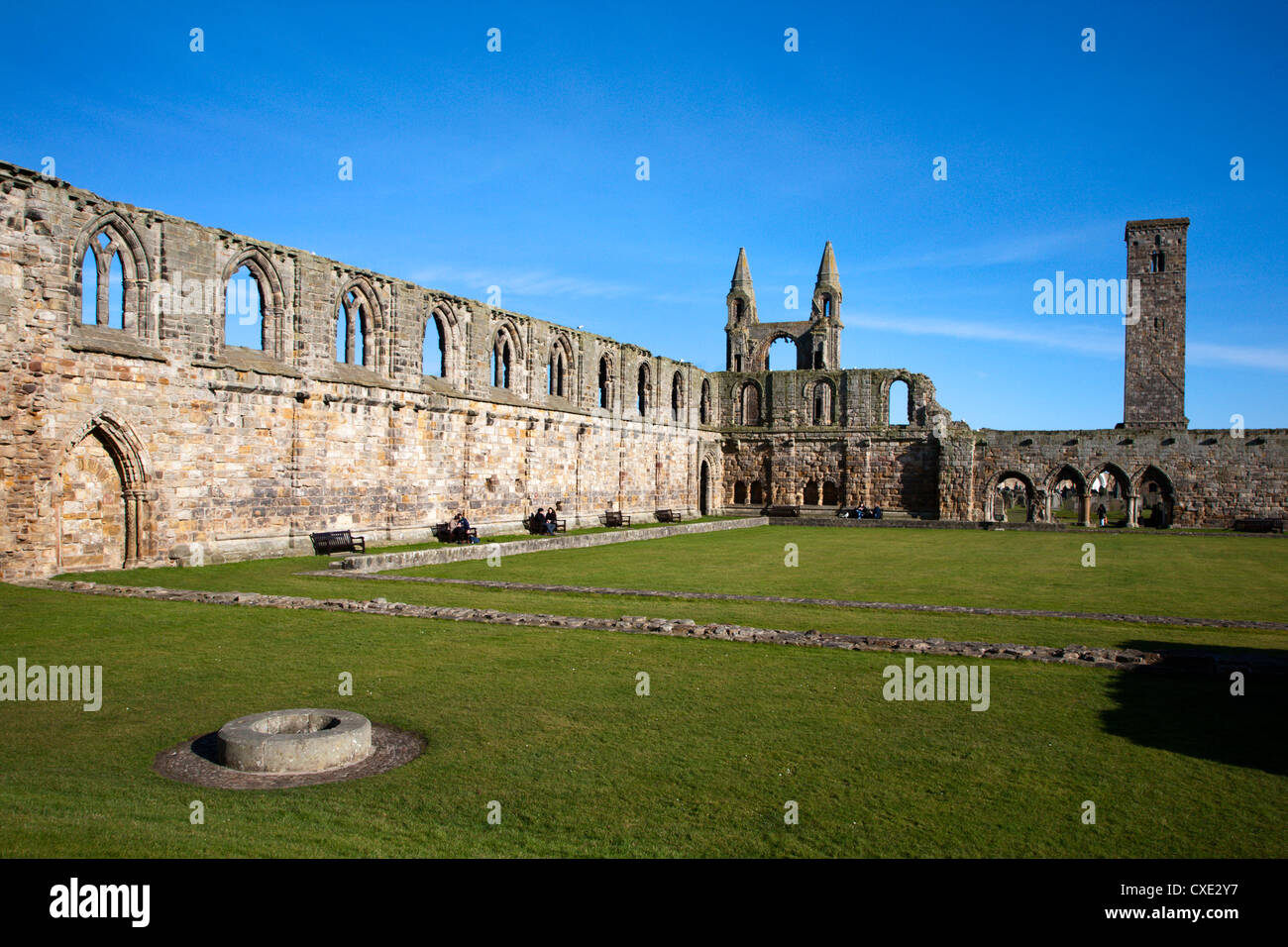 St Andrews Cathedral, St Andrews, Fife, Scotland Stock Photo Alamy