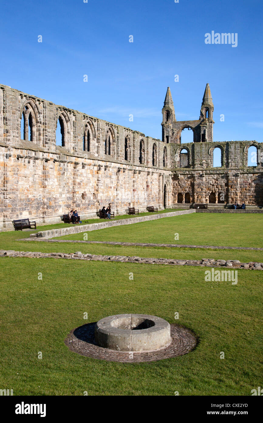 St Andrews Cathedral, St Andrews, Fife, Scotland Stock Photo