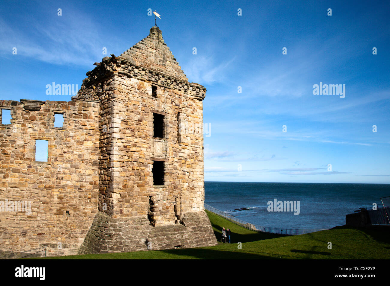 St Andrews Castle, St Andrews, Fife, Scotland Stock Photo Alamy
