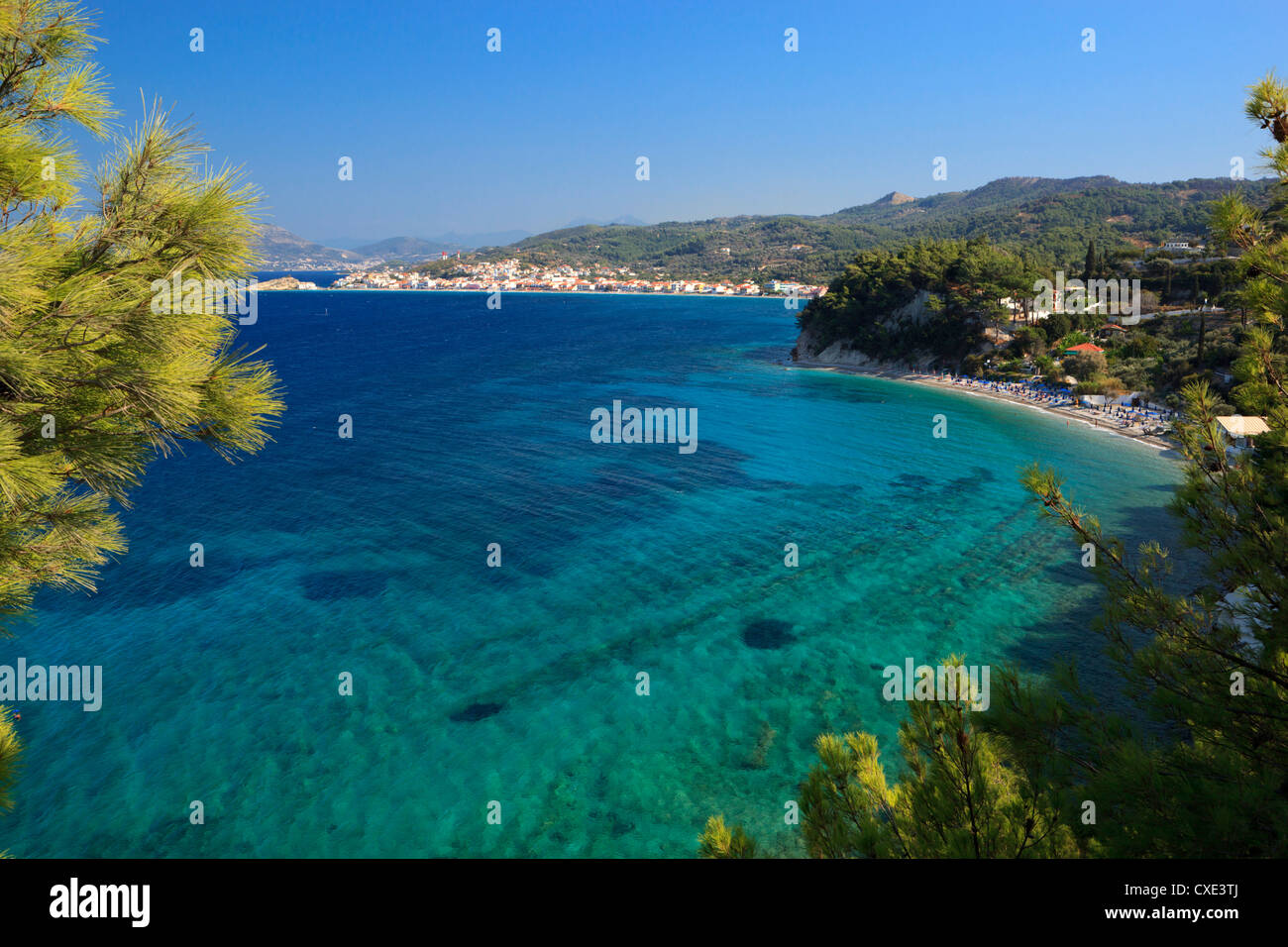 Lemonakia Beach, near Kokkari, Samos, Aegean Islands, Greece, Europe Stock Photo